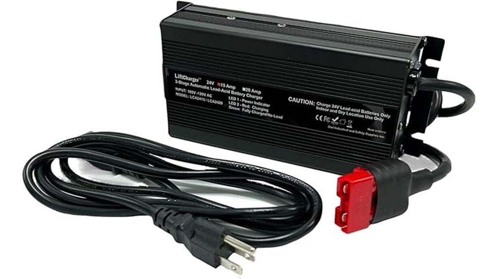 24v 15a floor charger