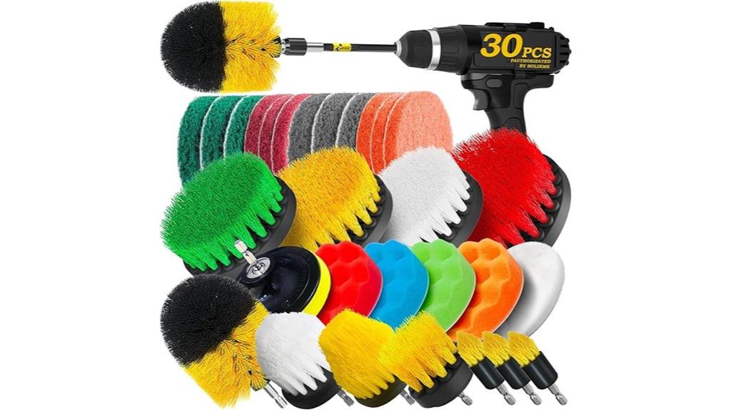 30 piece cleaning brush set