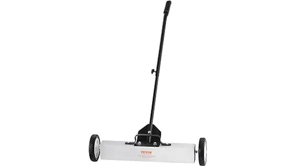 50 pound wheel magnetic sweeper
