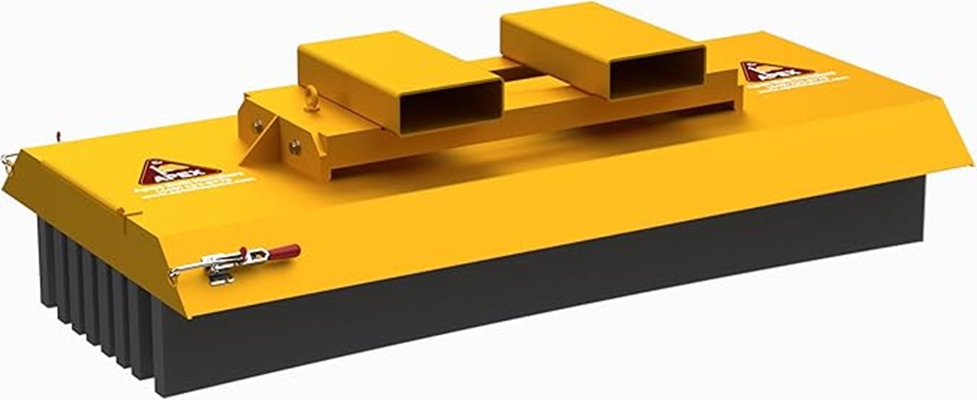60 inch 6 row forklift broom