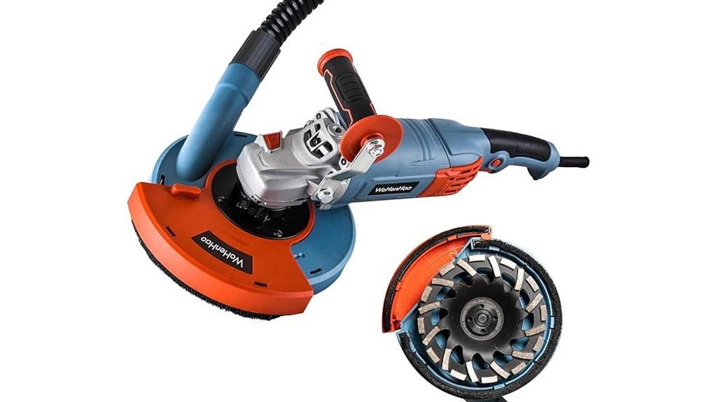 7 inch concrete grinding kit