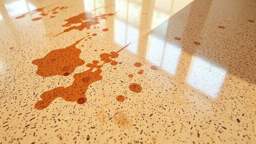 act quickly use gentle cleaning