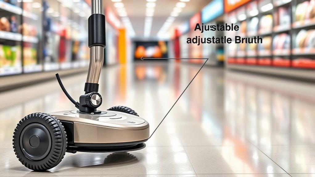 adjust brush height easily