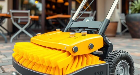 adjust cafe sweeper brush