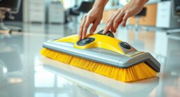 adjust salon push sweeper