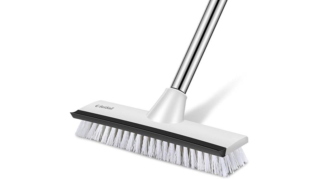 adjustable handle floor brush