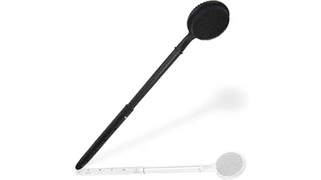 adjustable long handle scrubber