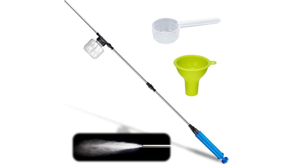 adjustable powder duster tool