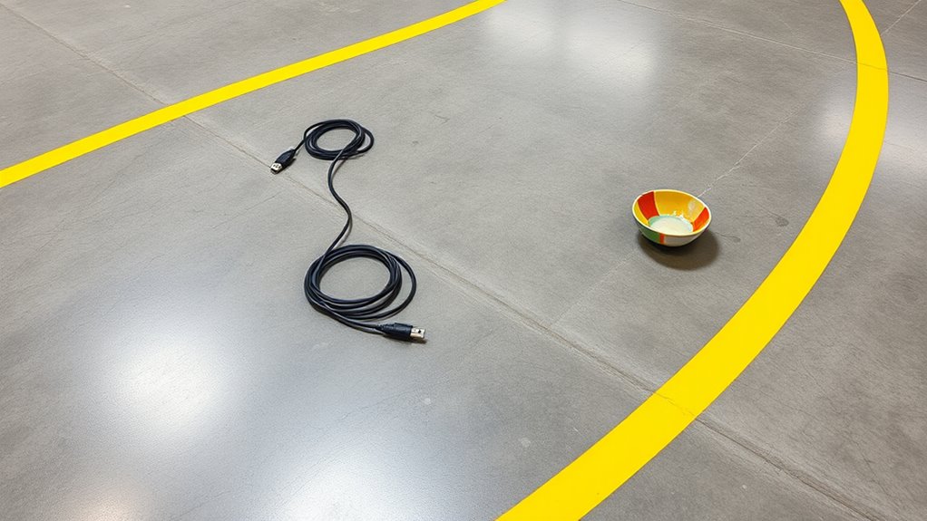 avoid cord and bowl hazards