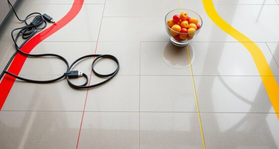 avoid cords and bowls