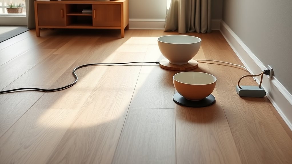 avoid cords and bowls