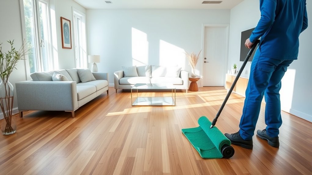 bamboo floor refresh day