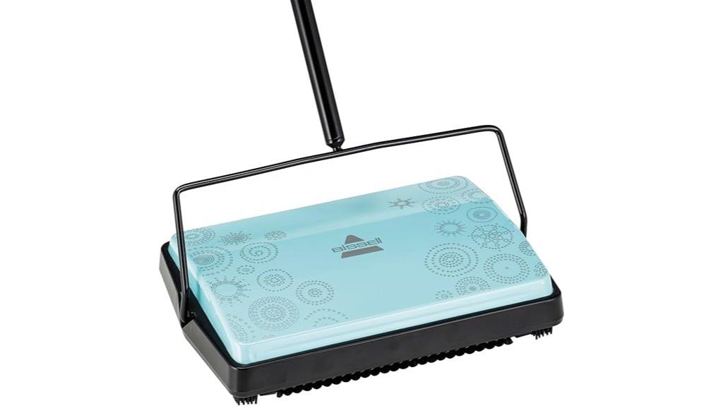 bissell blue manual sweeper