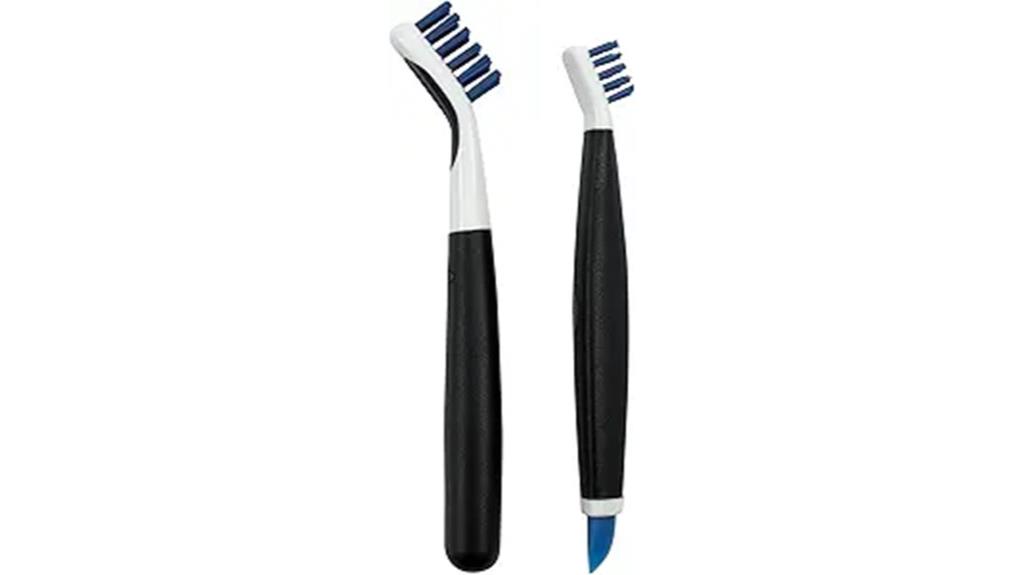 blue oxo cleaning brush set