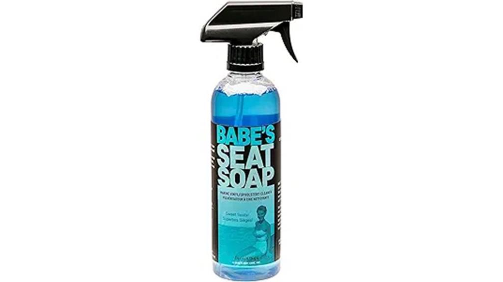 boat seat cleaning solution
