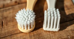 bristle softness for cleaning