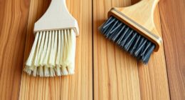 bristle stiffness for cleaning