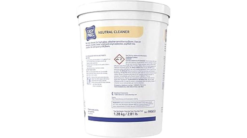 bulk 90 pack neutral cleaner