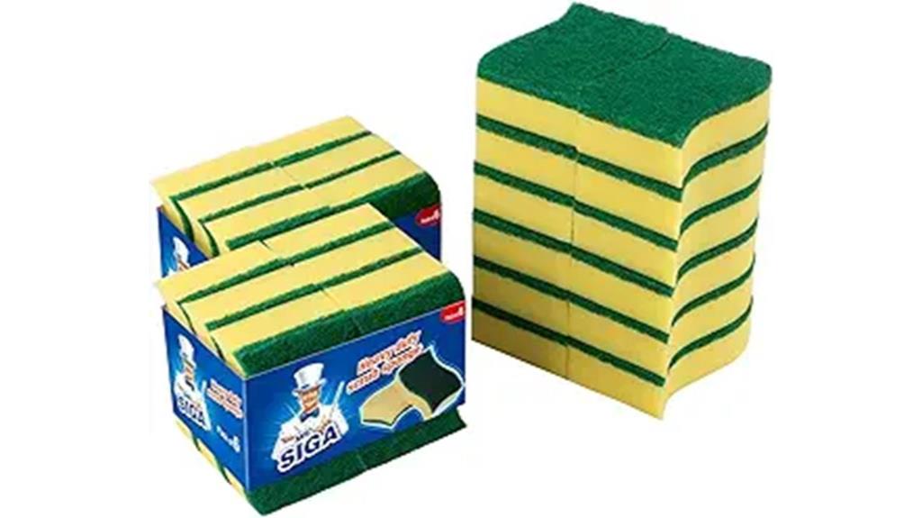 bulk pack of scrub sponges
