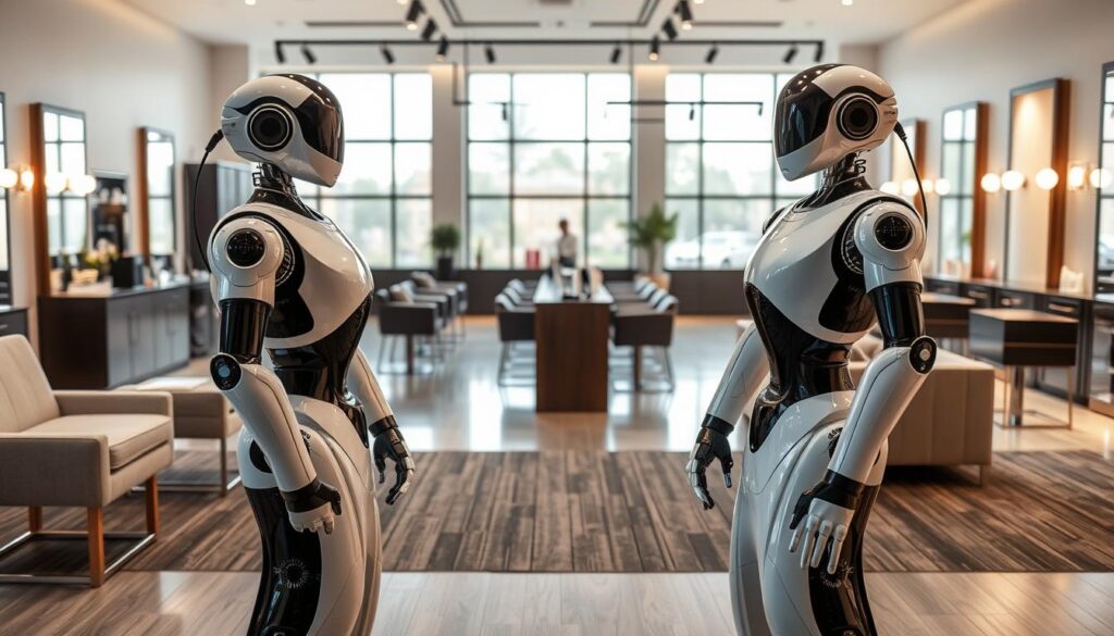 choose robot for salon choose robot for salon