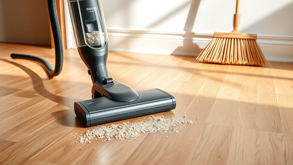 choose appropriate floor cleaning