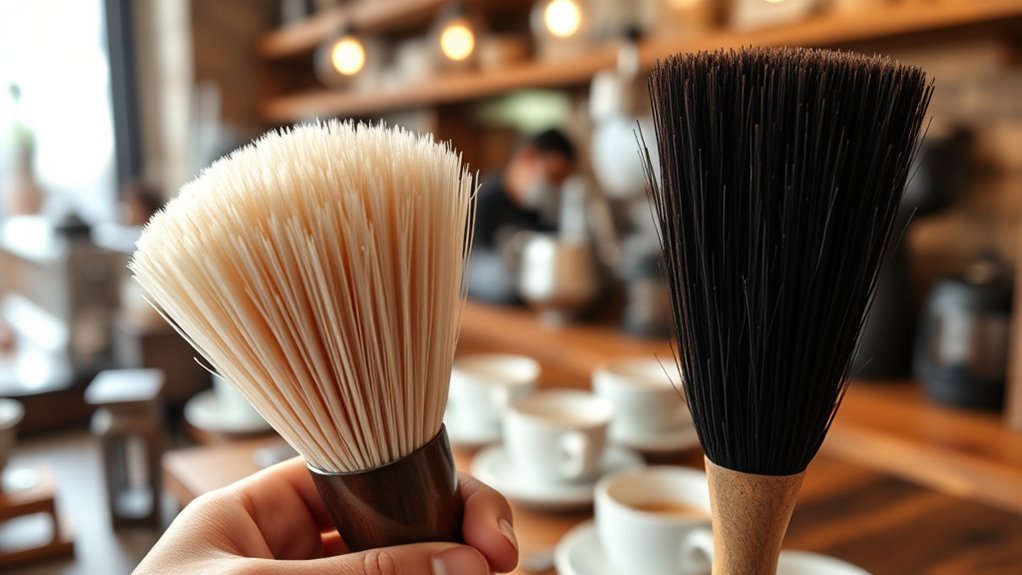 choose bristles based task