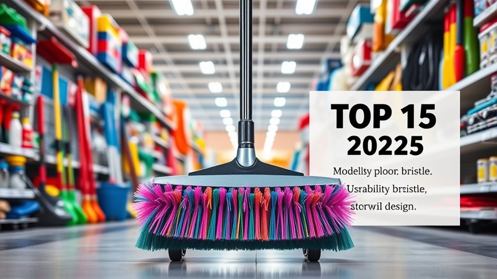 choosing durable flexible brooms
