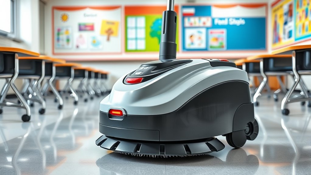 choosing effective classroom orbital scrubber