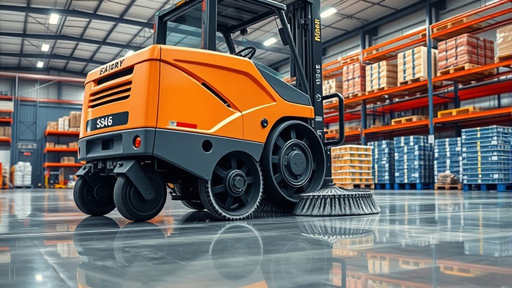choosing the right industrial scrubber