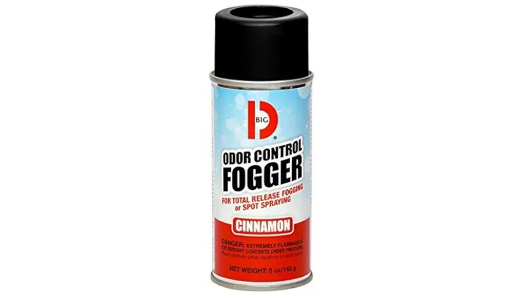cinnamon scent odor fogger