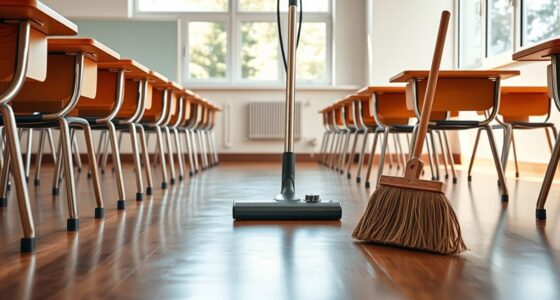 classroom cleaning equipment choice