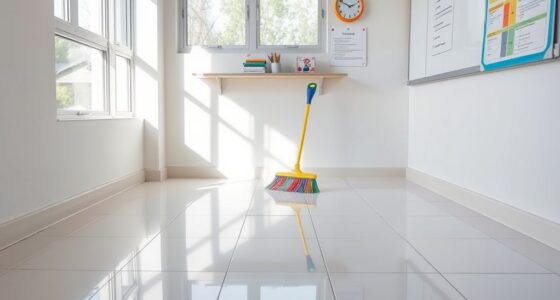 classroom weekly cleaning routine