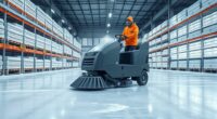 cold storage floor sweepers