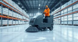 cold storage floor sweepers