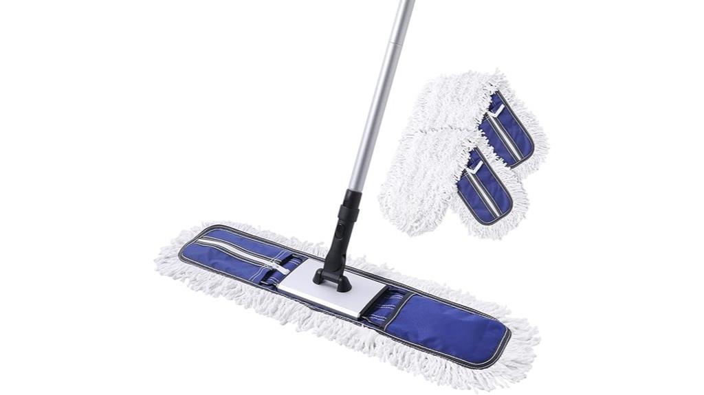 commercial dust mop extension