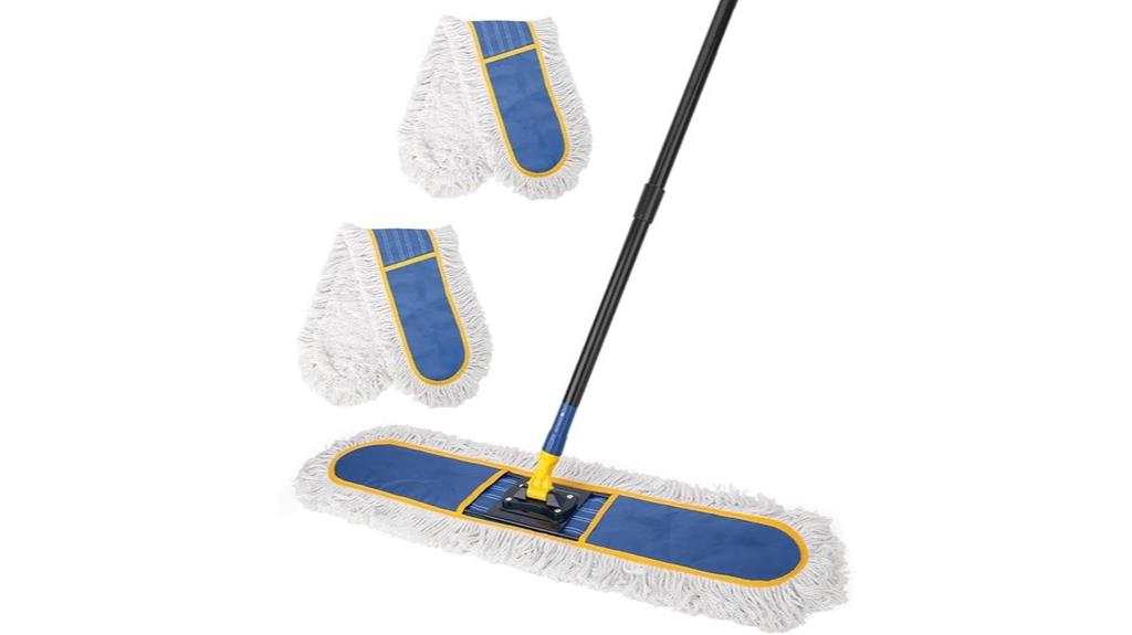 commercial dust mop kit