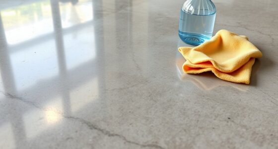 common polished concrete cleaning errors