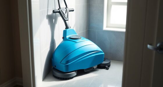compact edge floor scrubbers