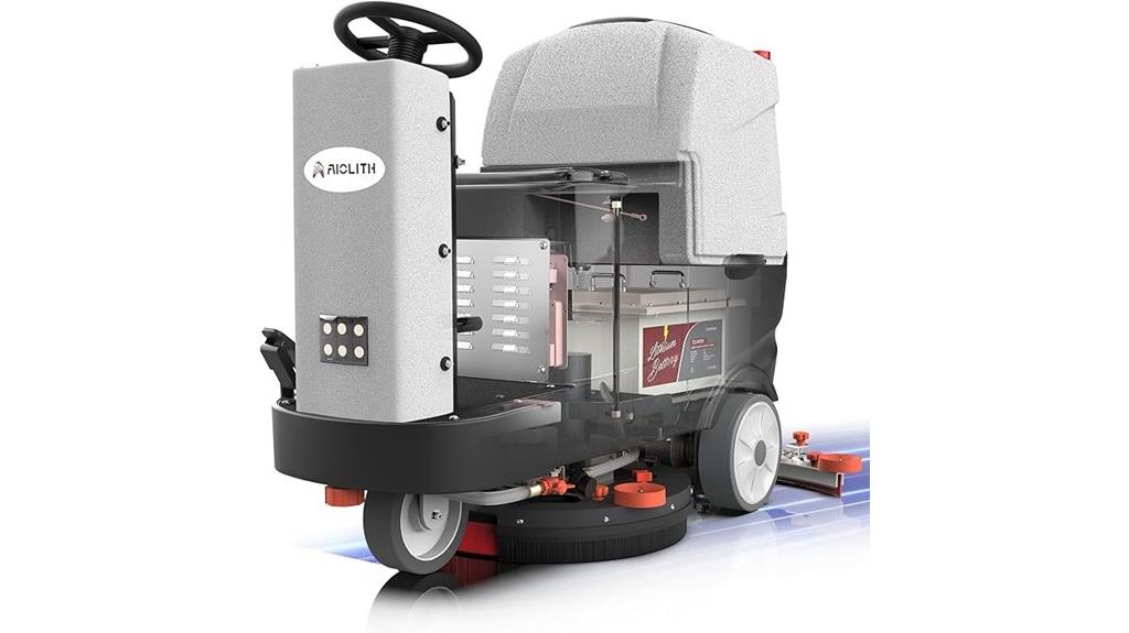 compact floor cleaning machine