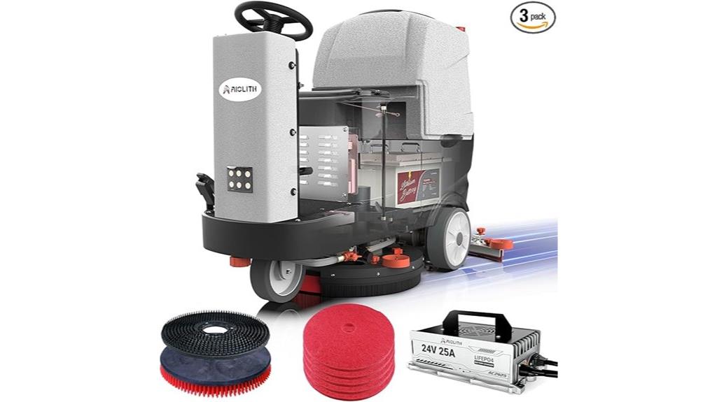 compact floor cleaning machine