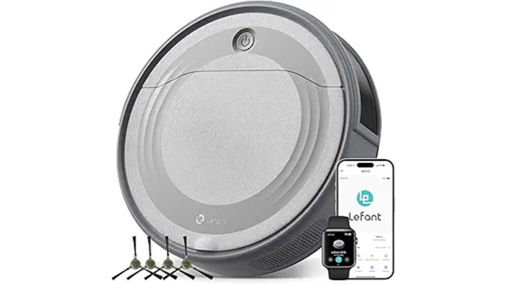 compact robot vacuum cleaner