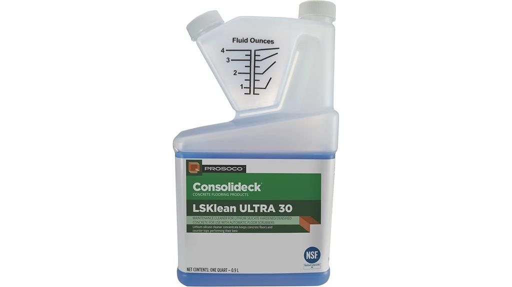 concrete floor cleaning solution