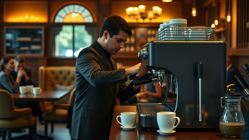 control cup stability during pouring