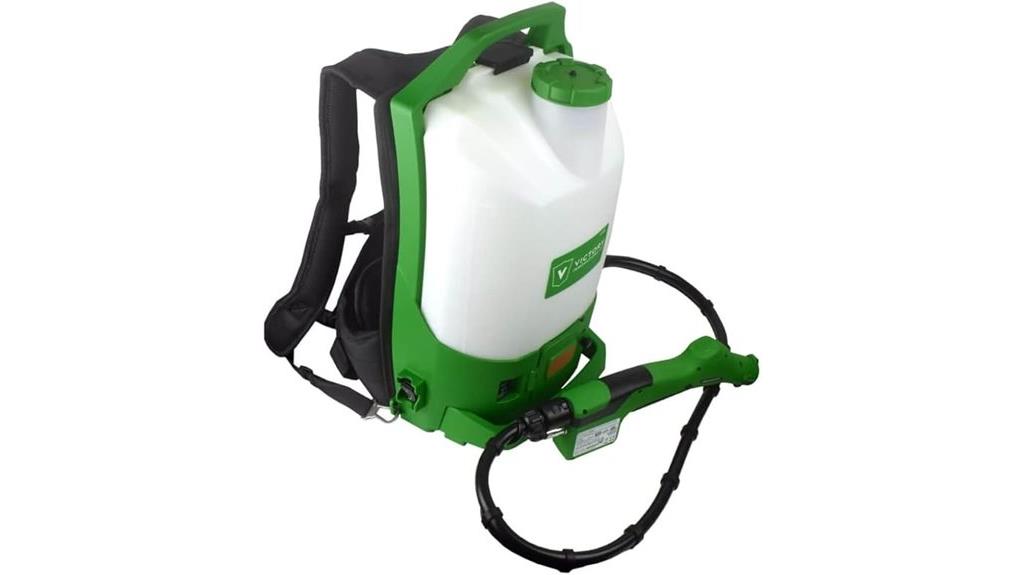 cordless electrostatic backpack sprayer