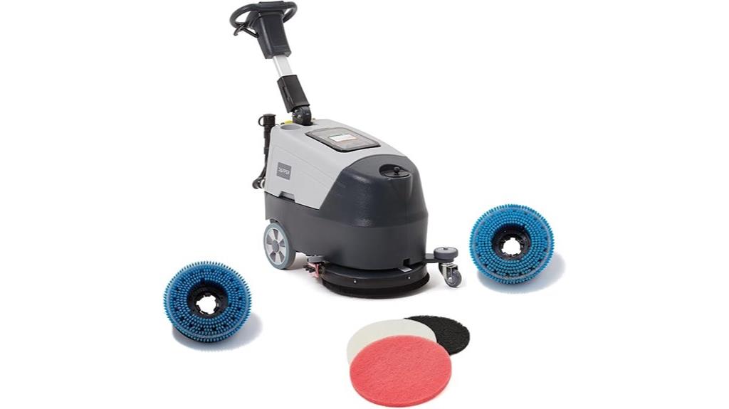 cordless floor cleaning machine
