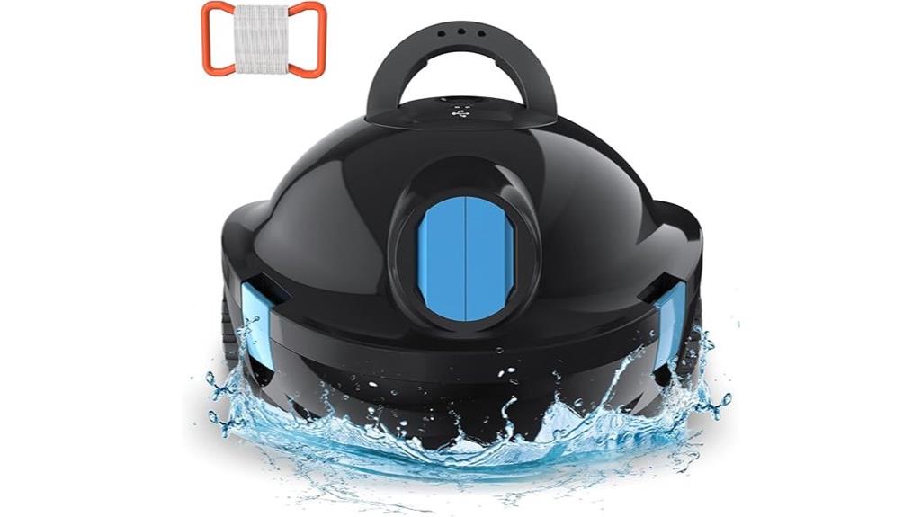 cordless pool cleaning robot