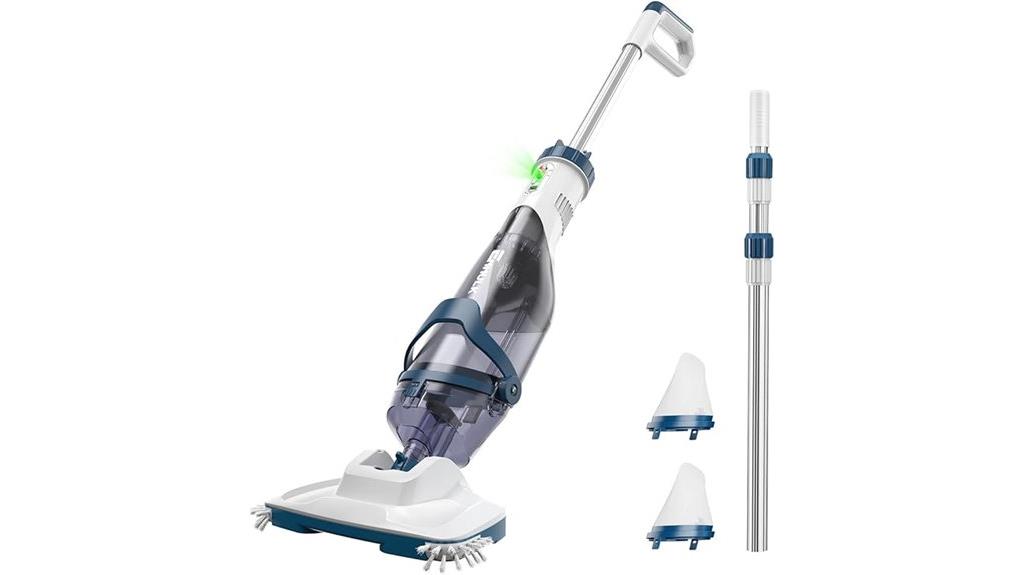 cordless pool vacuum details