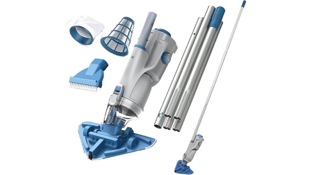 cordless pool vacuum features