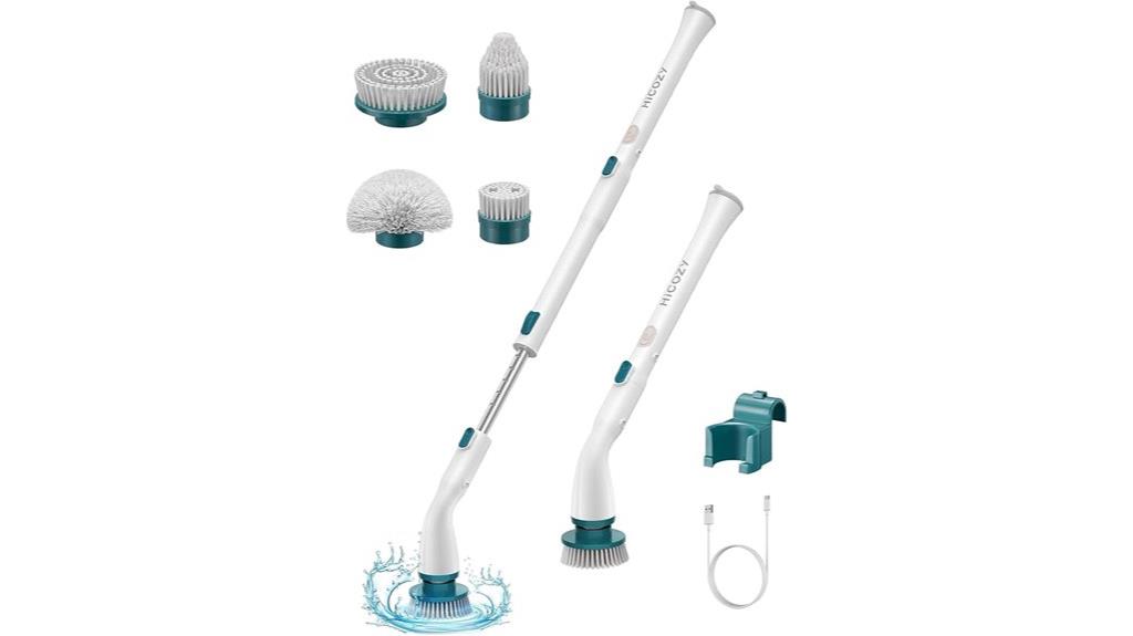 cordless shower scrubber tool
