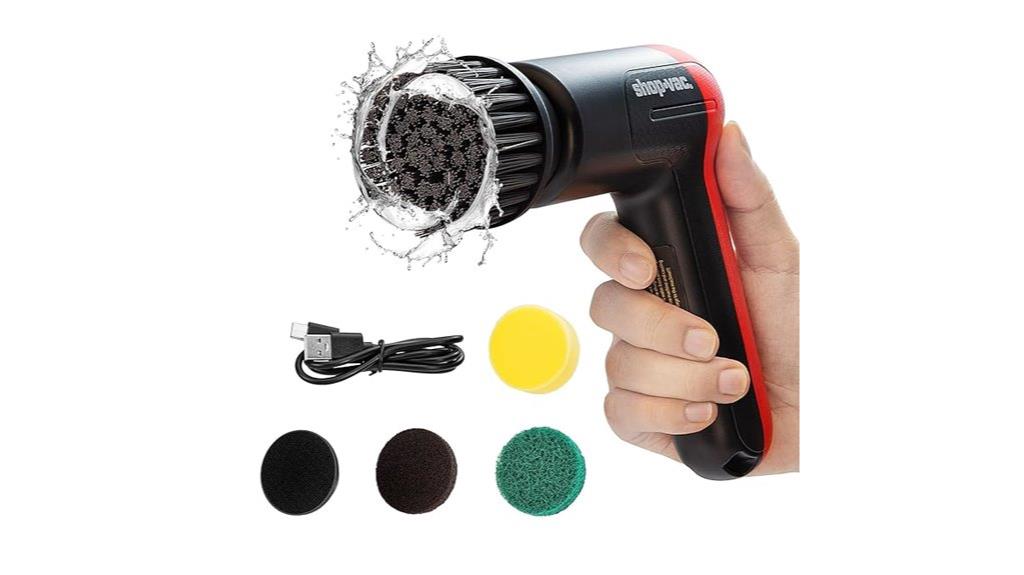 cordless spin scrubber battery